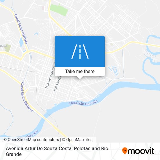 Avenida Artur De Souza Costa map