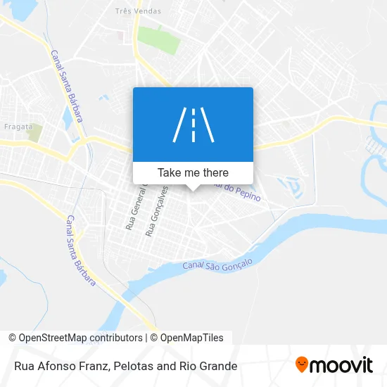 Rua Afonso Franz map