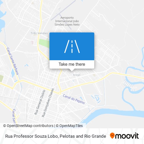Rua Professor Souza Lobo map
