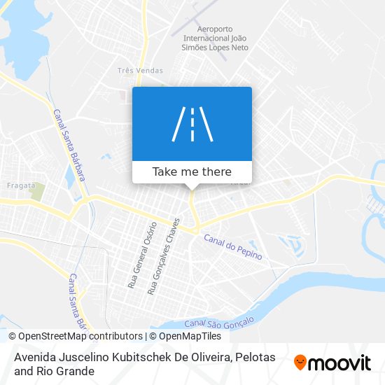 Avenida Juscelino Kubitschek De Oliveira map