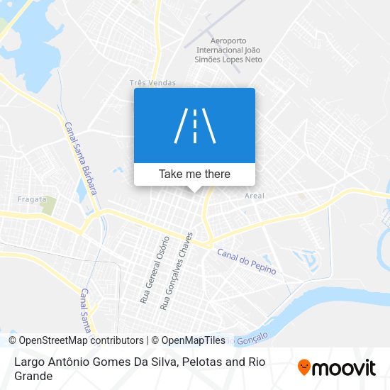 Largo Antônio Gomes Da Silva map