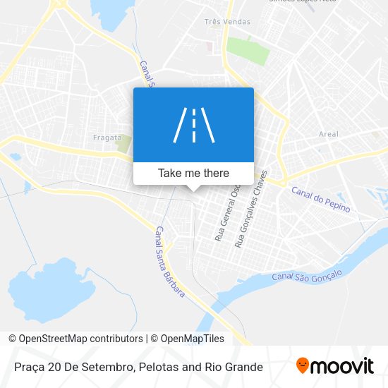 Praça 20 De Setembro map