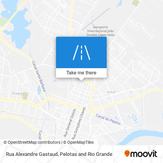 Rua Alexandre Gastaud map