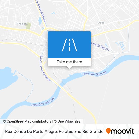 Rua Conde De Porto Alegre map