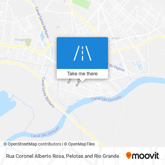 Rua Coronel Alberto Rosa map