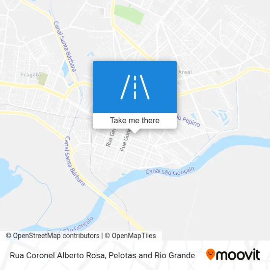Rua Coronel Alberto Rosa map