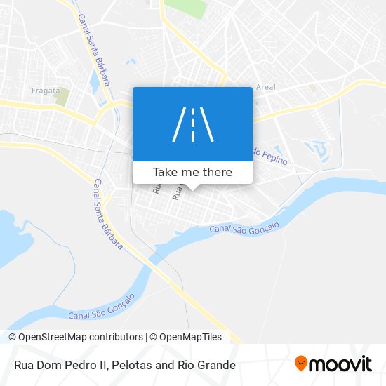 Rua Dom Pedro II map