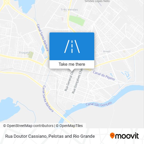 Rua Doutor Cassiano map