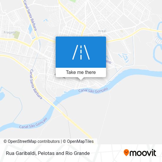 Rua Garibaldi map