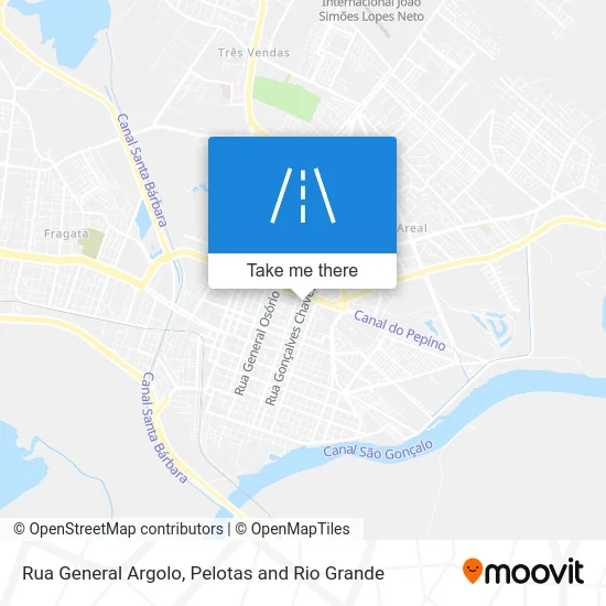 Rua General Argolo map