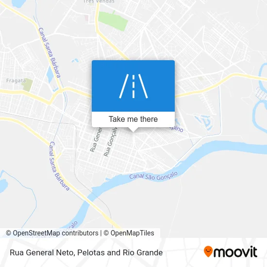 Rua General Neto map