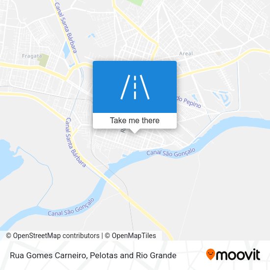Rua Gomes Carneiro map