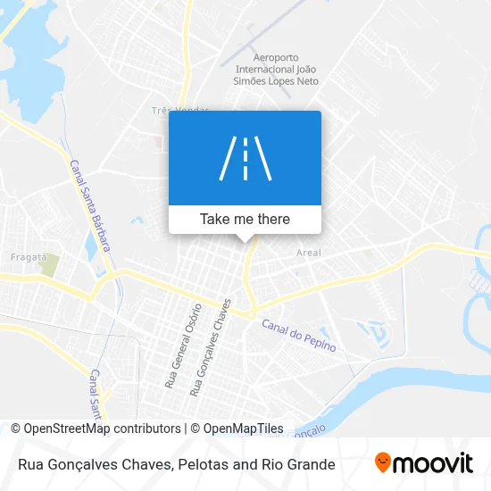 Rua Gonçalves Chaves map