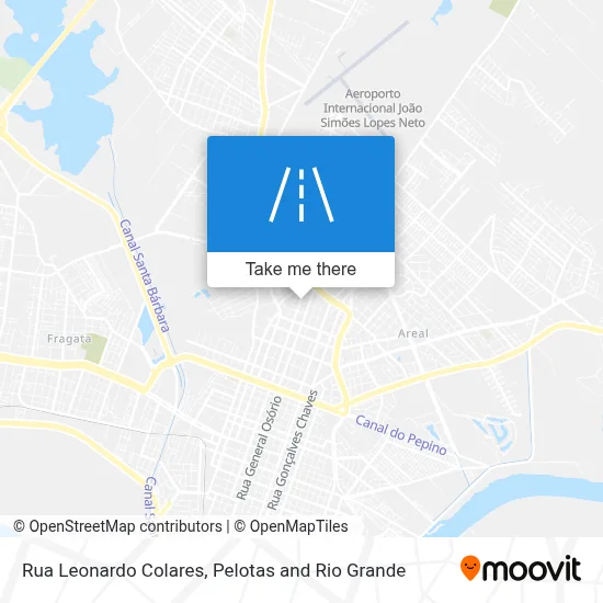 Rua Leonardo Colares map