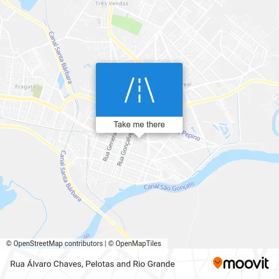 Rua Álvaro Chaves map