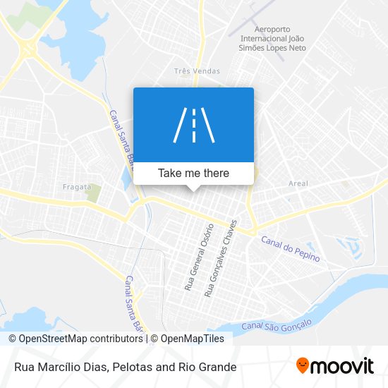 Rua Marcílio Dias map