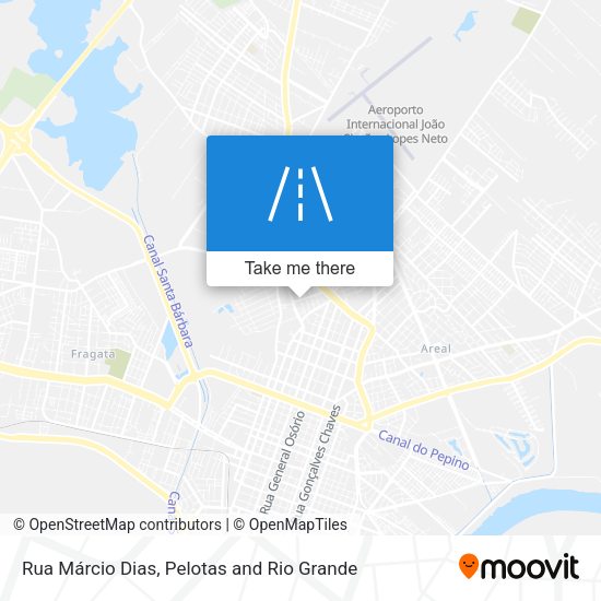 Rua Márcio Dias map
