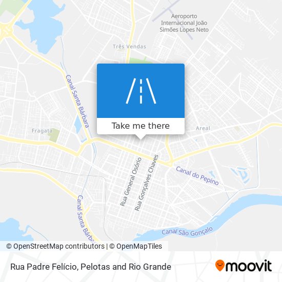 Rua Padre Felício map