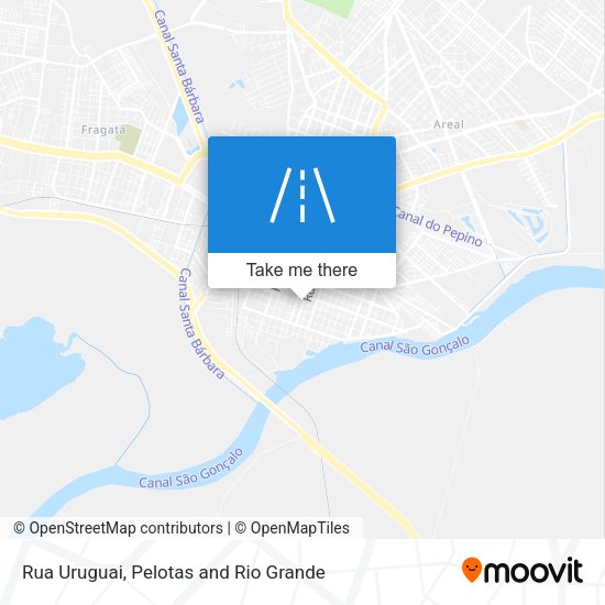 Rua Uruguai map