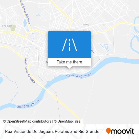 Rua Visconde De Jaguari map