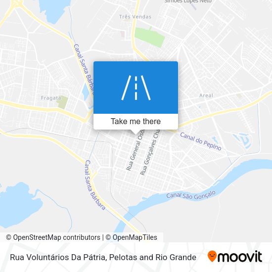 Rua Voluntários Da Pátria map