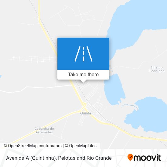 Avenida A (Quintinha) map