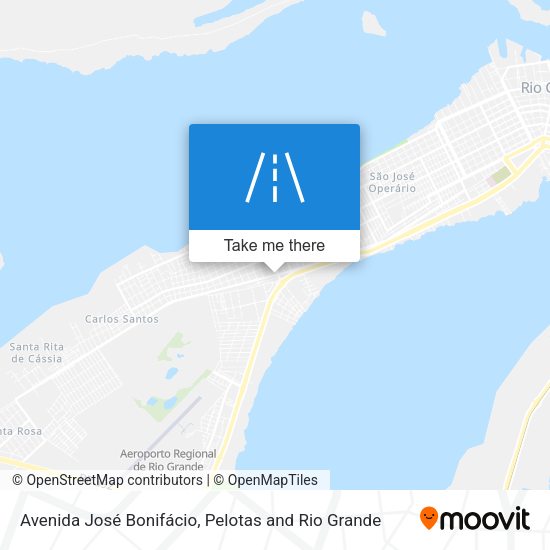 Avenida José Bonifácio map