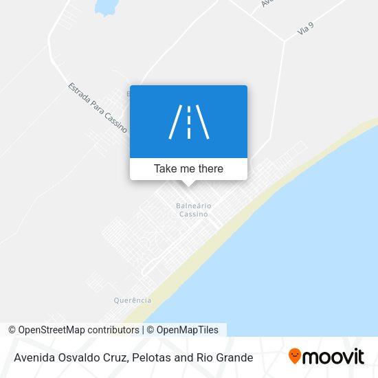 Avenida Osvaldo Cruz map