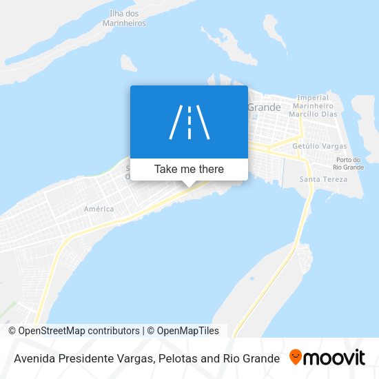 Avenida Presidente Vargas map