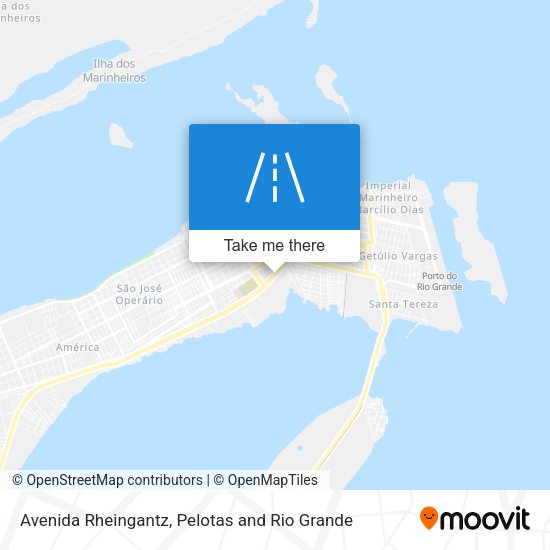 Avenida Rheingantz map
