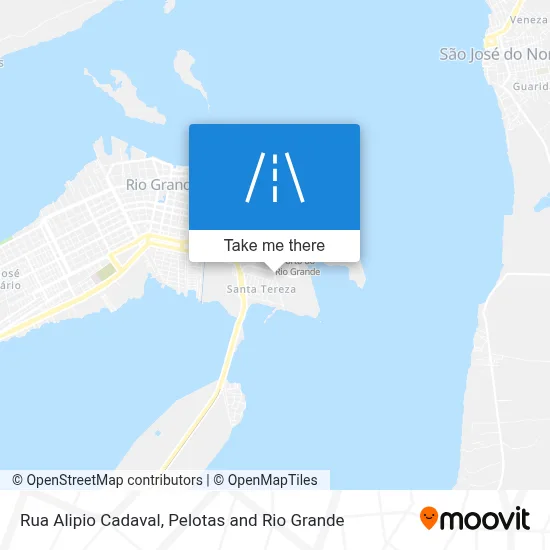 Rua Alipio Cadaval map