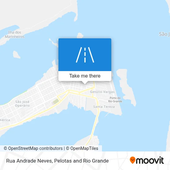 Rua Andrade Neves map