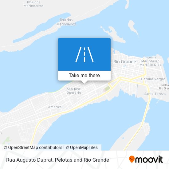 Rua Augusto Duprat map
