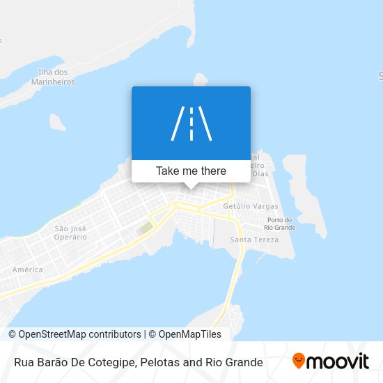 Rua Barão De Cotegipe map