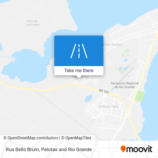 Rua Bello Brum map