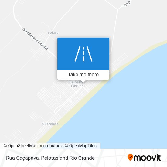 Rua Caçapava map
