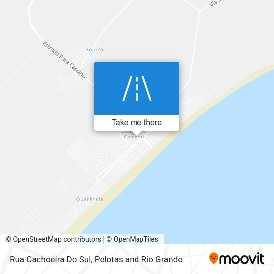 Rua Cachoeira Do Sul map