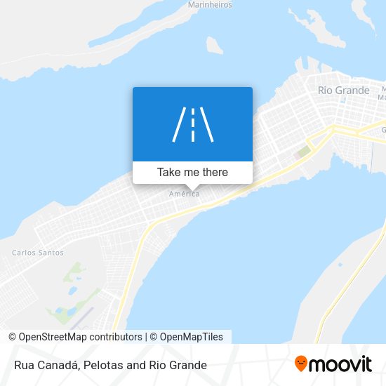 Rua Canadá map
