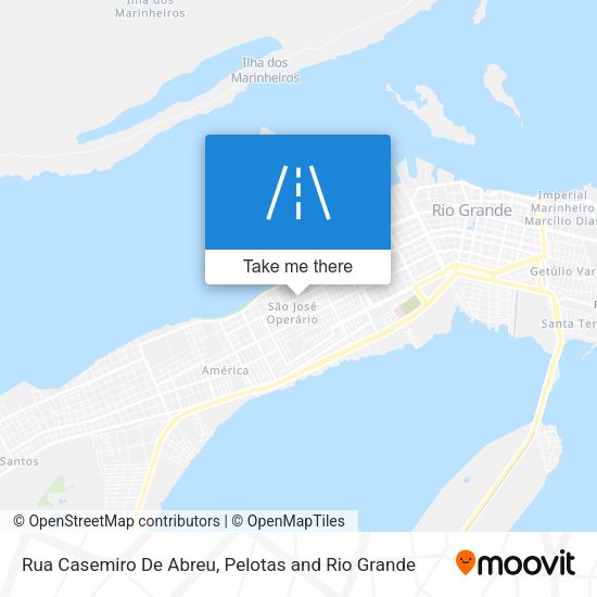 Rua Casemiro De Abreu map