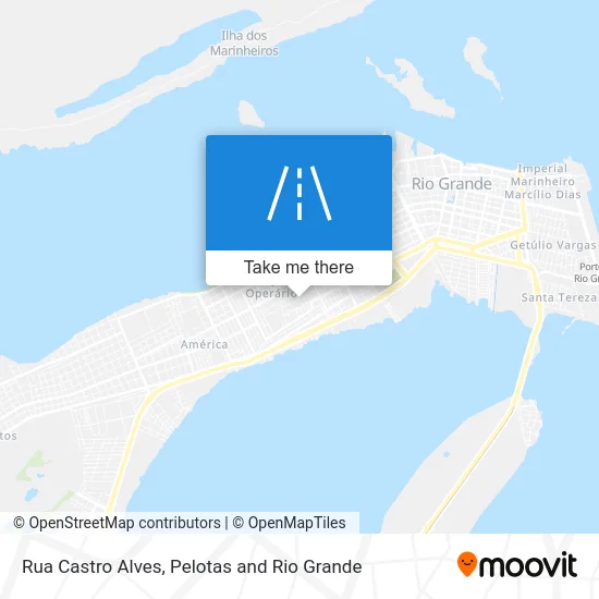 Rua Castro Alves map