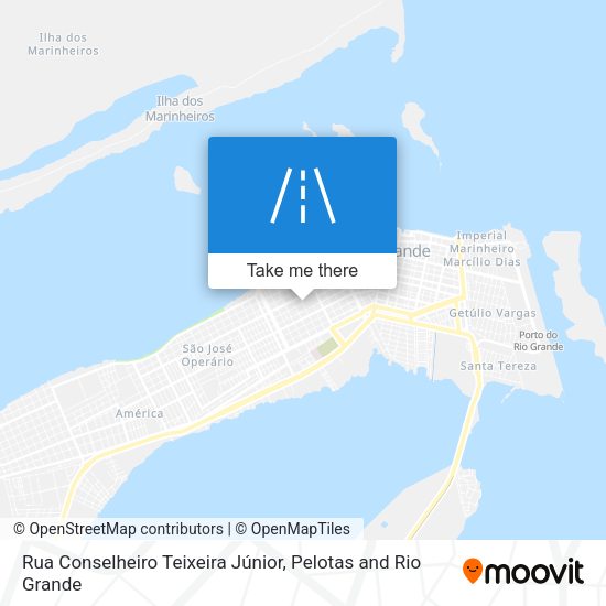 Rua Conselheiro Teixeira Júnior map