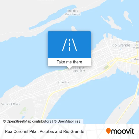 Rua Coronel Pilar map