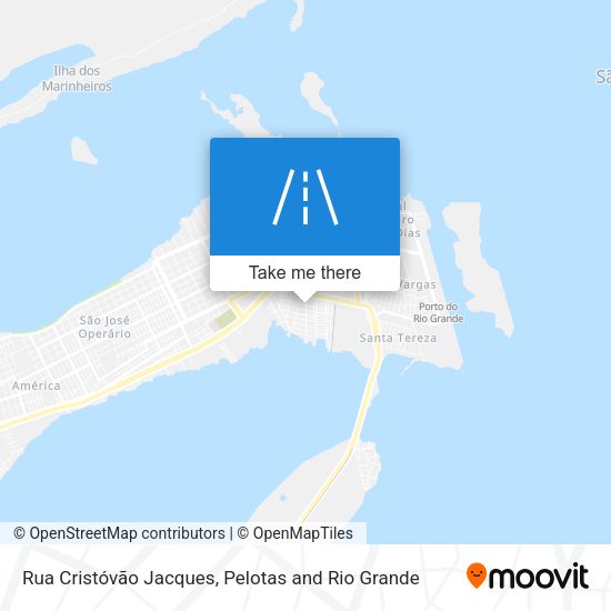 Rua Cristóvão Jacques map