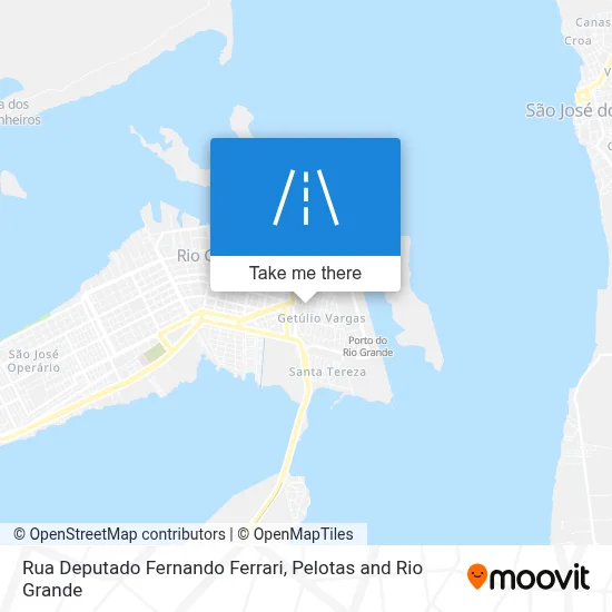 Rua Deputado Fernando Ferrari map