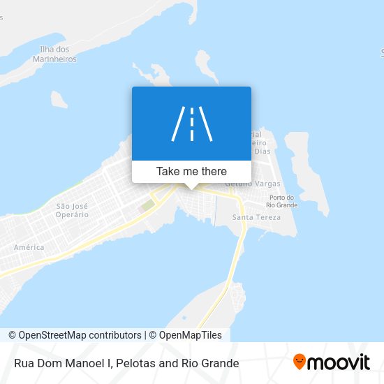 Rua Dom Manoel I map