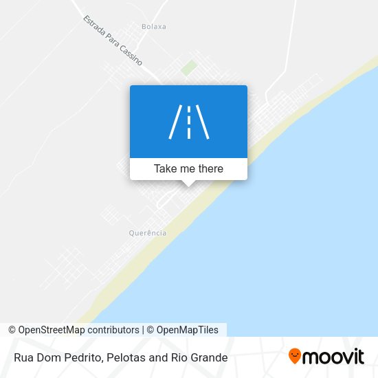 Rua Dom Pedrito map