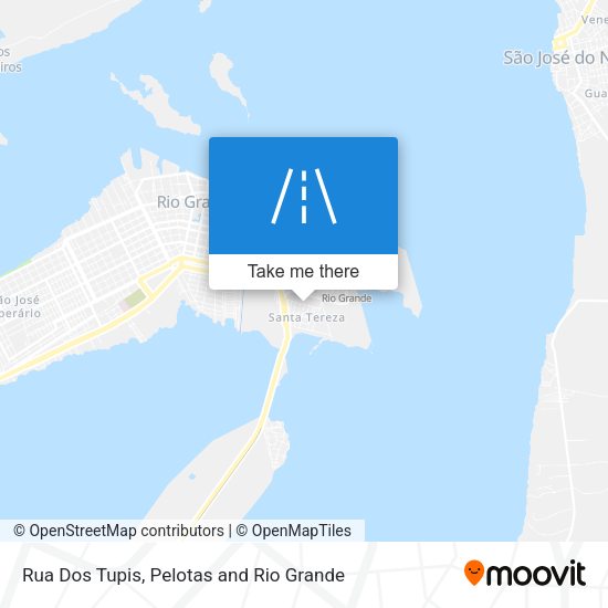 Rua Dos Tupis map