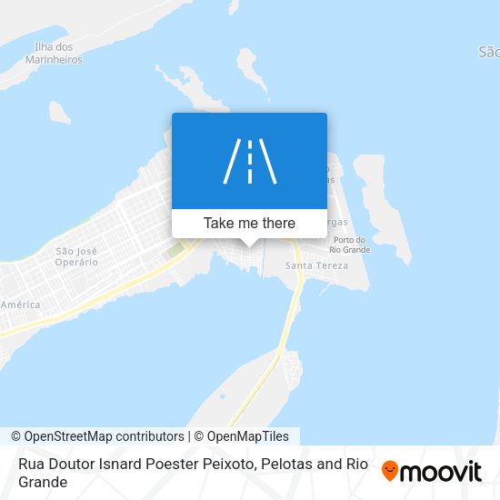 Rua Doutor Isnard Poester Peixoto map