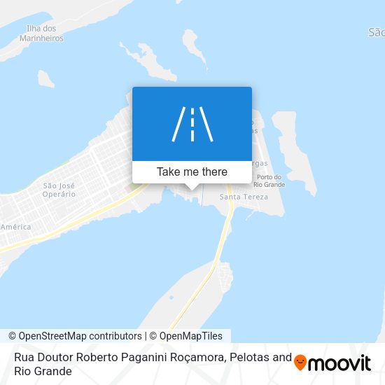 Rua Doutor Roberto Paganini Roçamora map