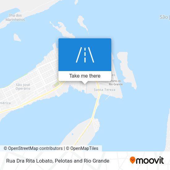 Rua Dra Rita Lobato map